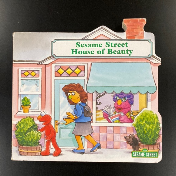Sesame Street Other - Elmo’s Neighborhood: Sesame Street House of Beauty - Hardcover Board Book